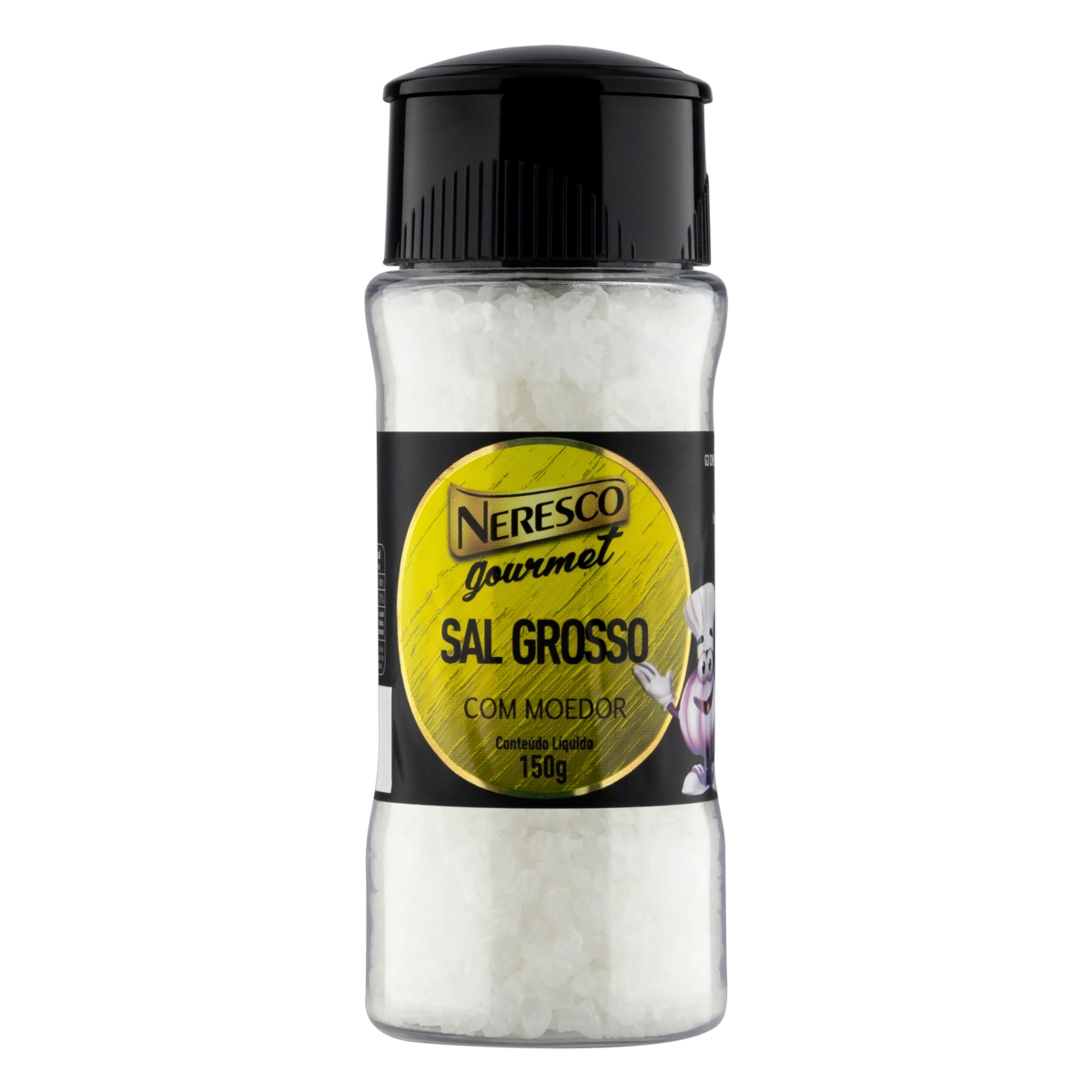 Sal Grosso Com Moedor Neresco Gourmet Frasco 150g