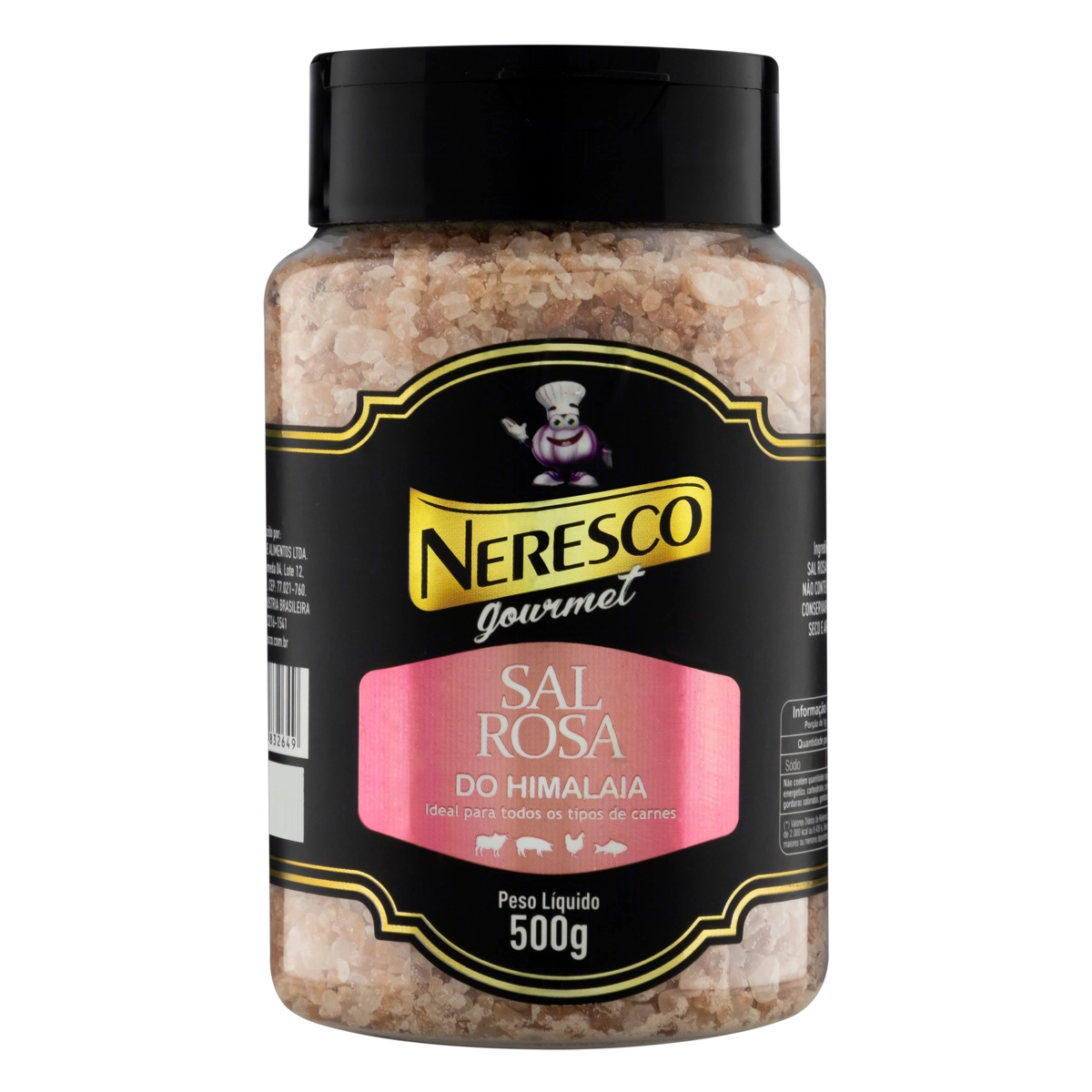 Sal Rosa Do Himalaia Neresco Gourmet Frasco 500g