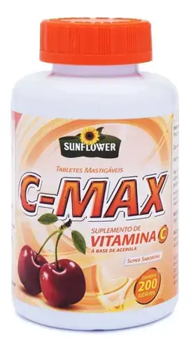 C Max Vitamina C à Base De Acerola Sunflower Geral