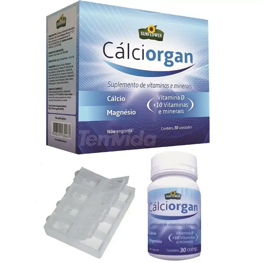 Calciorgan Polivitaminico 30comp Sunflower