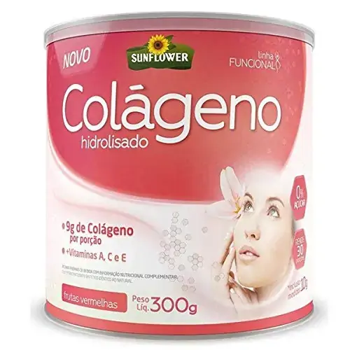 Colageno Hidrolisado Frutas Vermelhas Sunflower