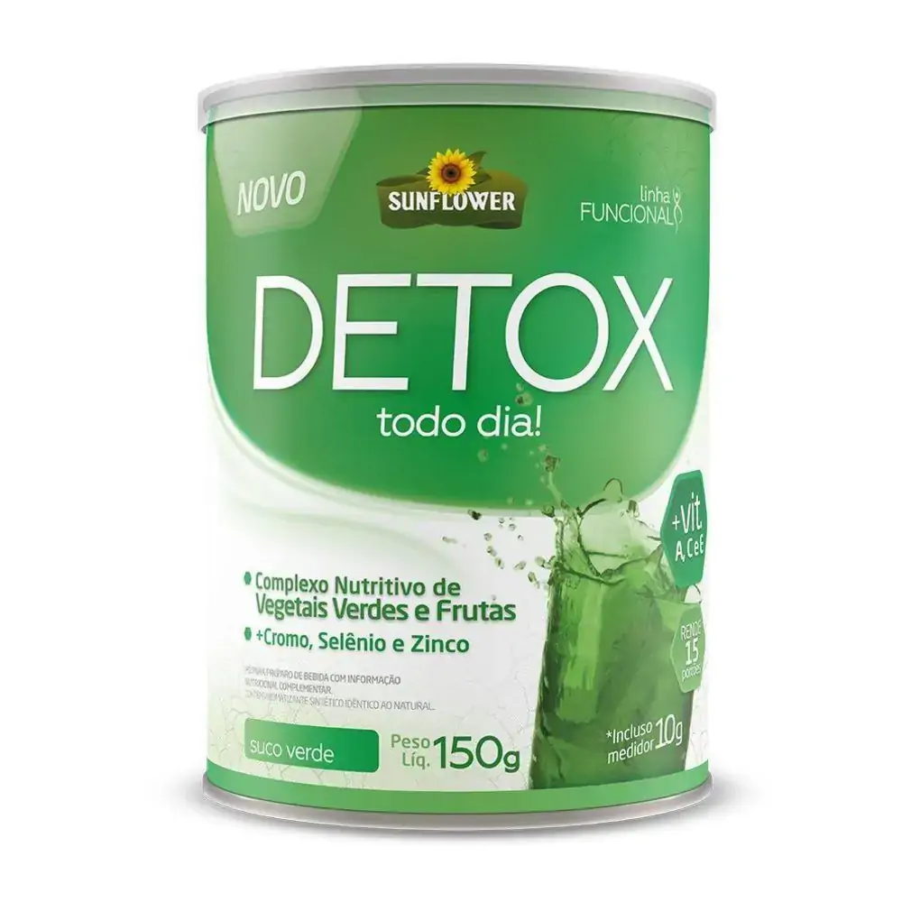 Detox Suco Verde 150g Sunflower