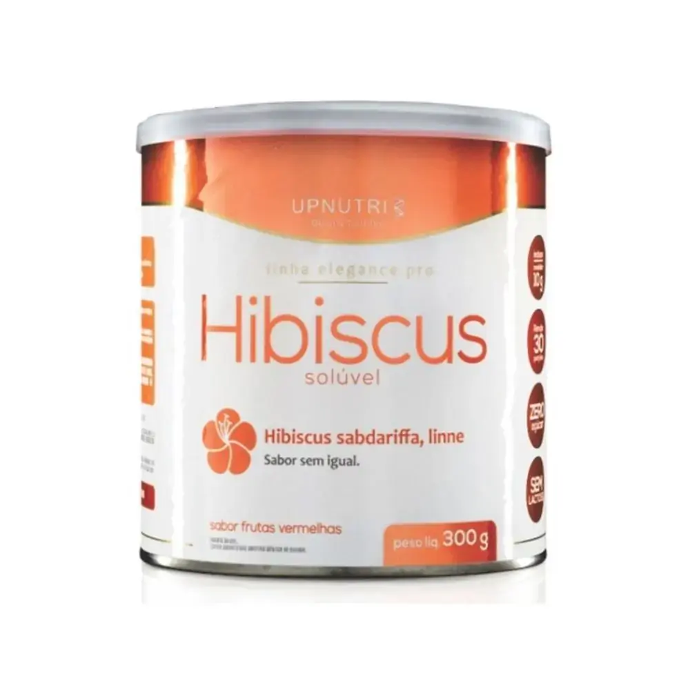 Hibiscus Frutas Vermelhas Lata 300mg Nestra New Com.var.de Cosmetic