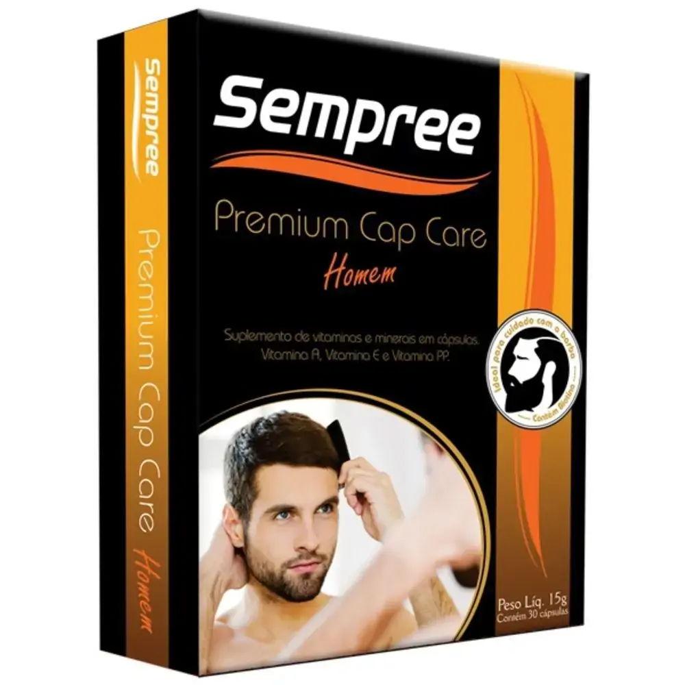 Sempree Premium Cap Care Homem C/30 Caps