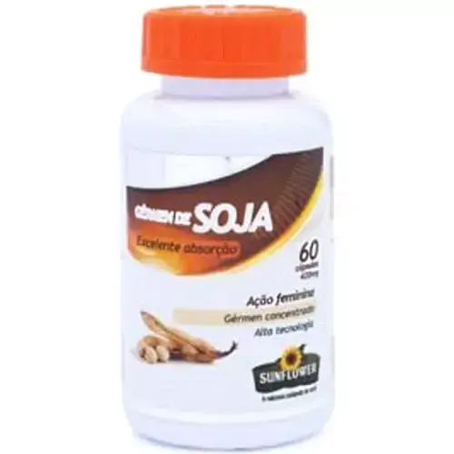 Germen Soja Isoflavona 420mg 60caps Sunflower