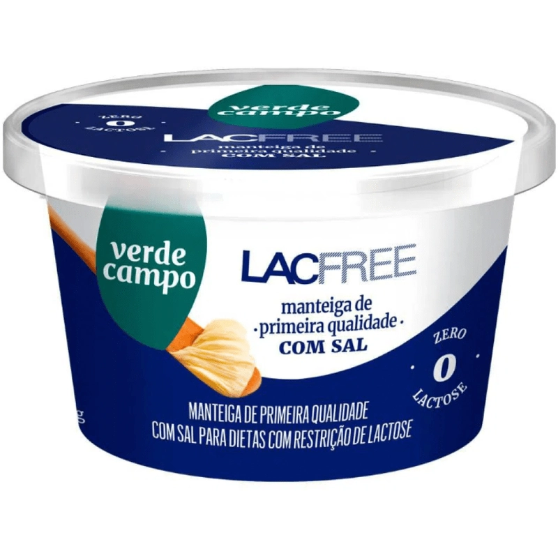 Manteiga Lacfree Verde Campo 200g