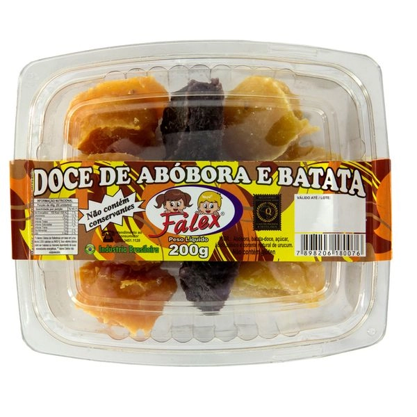 Doce Abobora E Batata Falex 200g