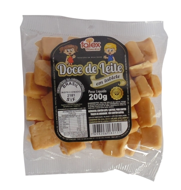 Doce Leite Falex 200g Tablete Trad.