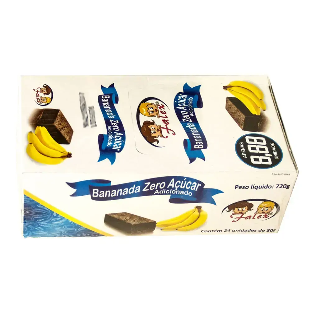Bananada Falex 30g Zero Acucar