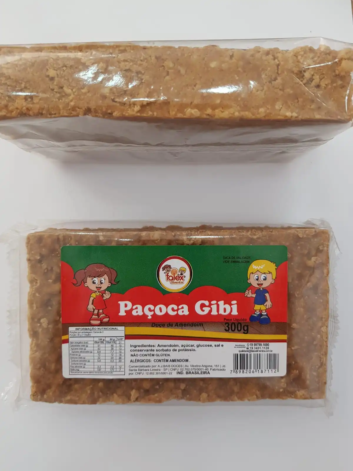Pacoca Gibi Falex 300g