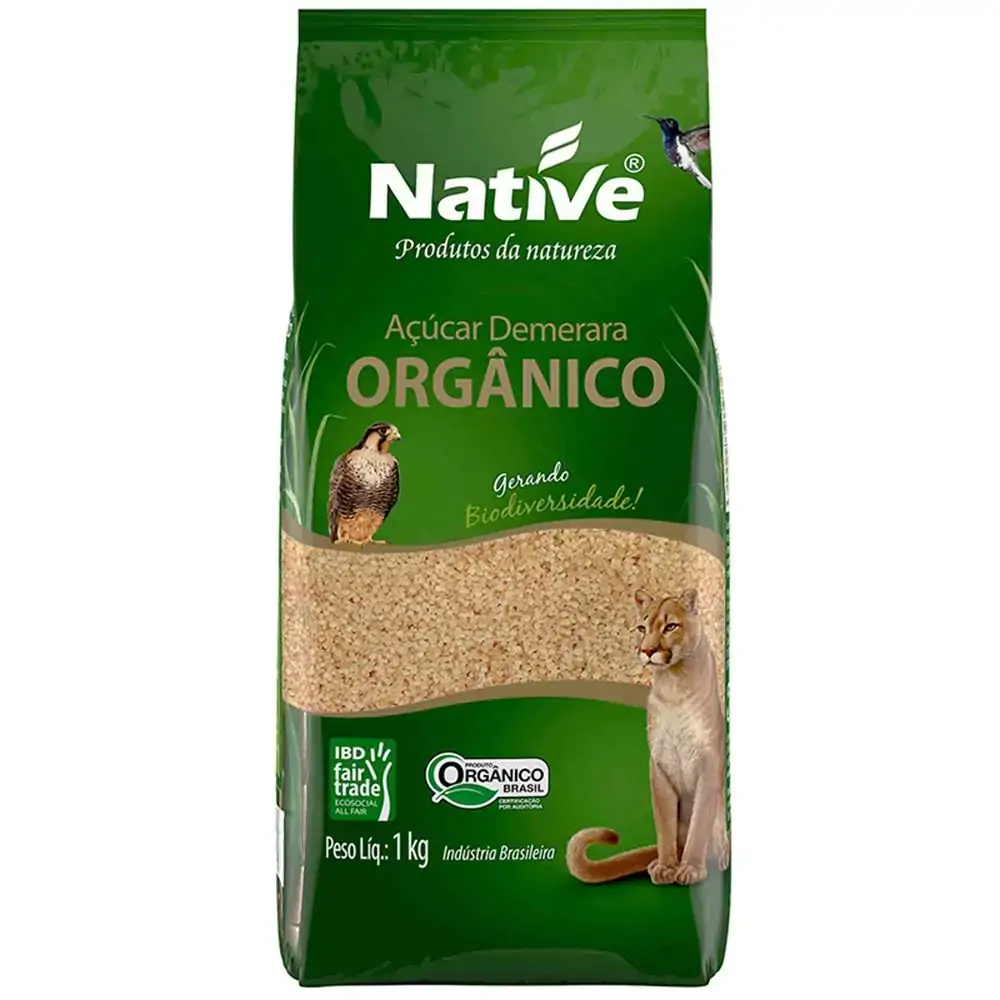 Acucar Organico Demerara Native 1kg