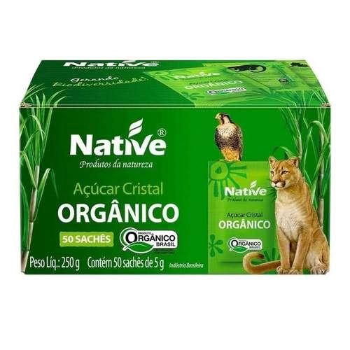 Acucar Native 84x6gr Organico Claro Sache