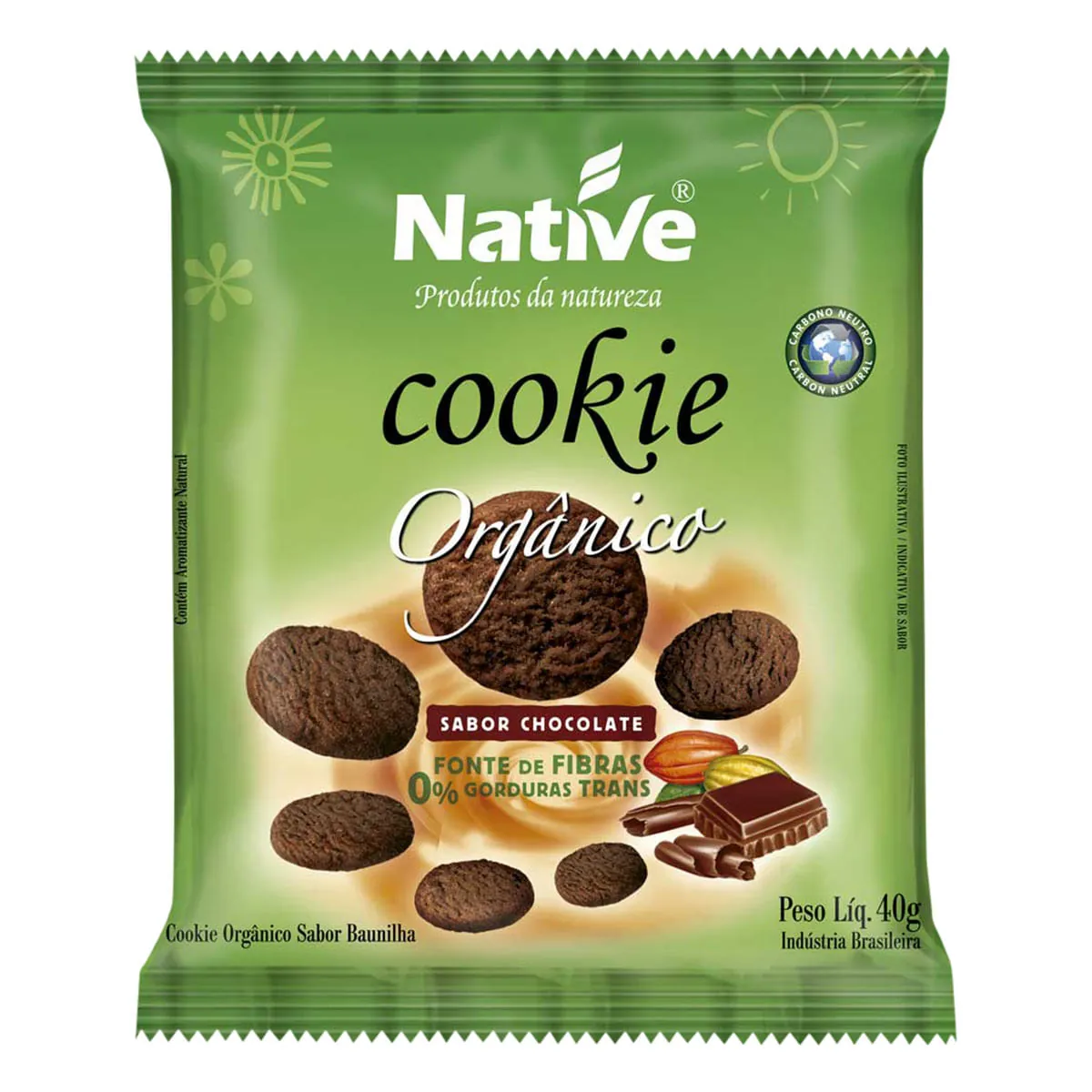 Cookie Org Native Chocolate
