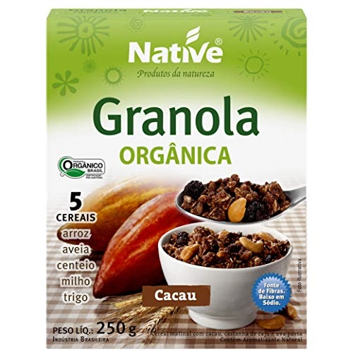 Granola Orgânica Cacau Native 250g