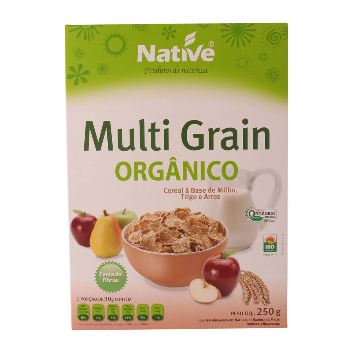Cereal Matinal Orgânico Tradicional Native 250g