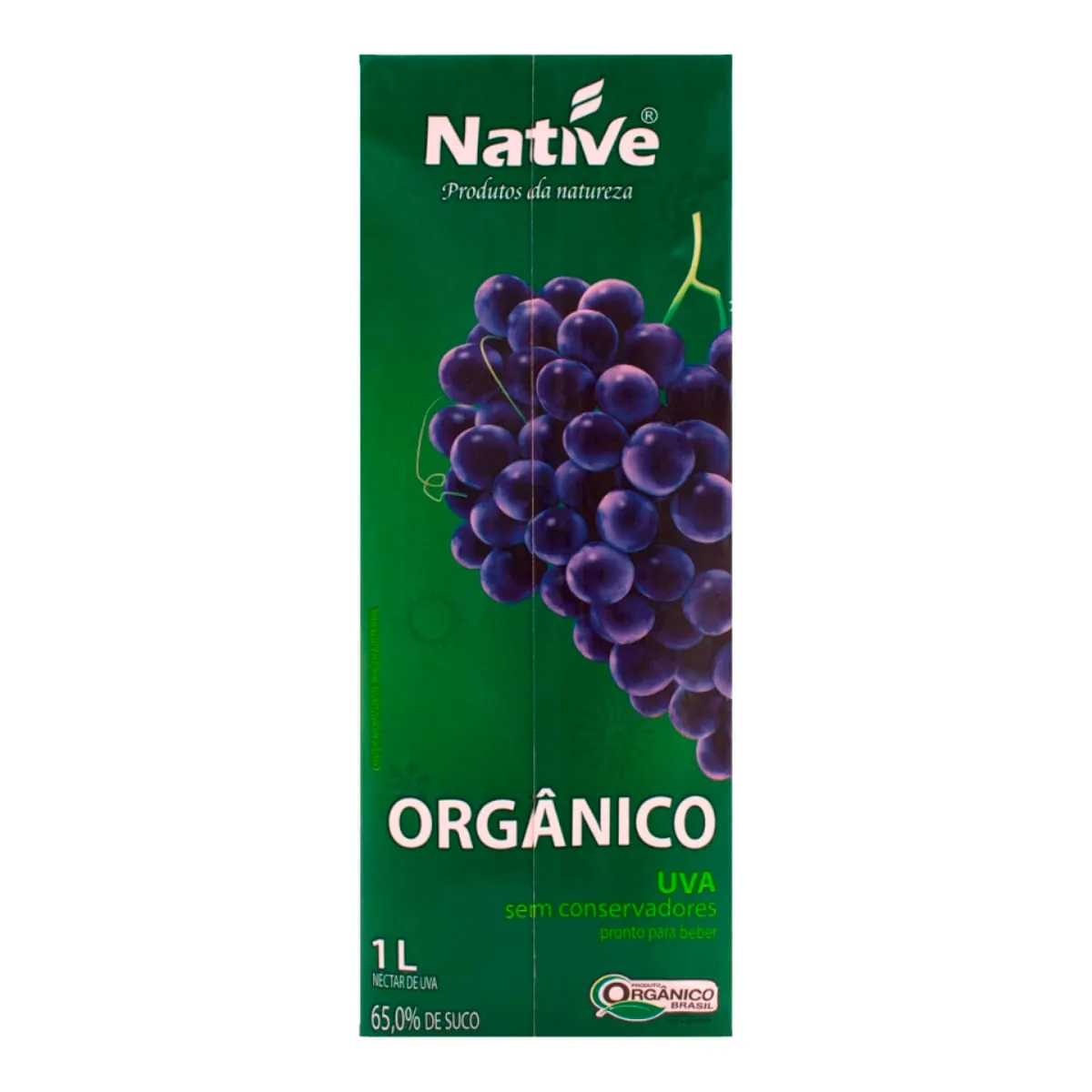 Suco de Uva Orgânico NATIVE 1 Litro