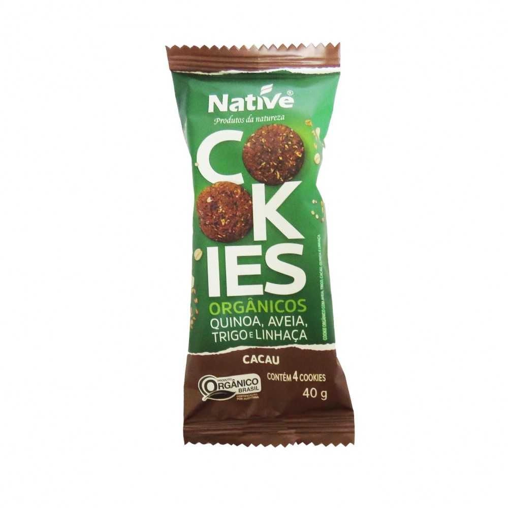 Bisc Native Cookies Organico Aveia/cacau 280g