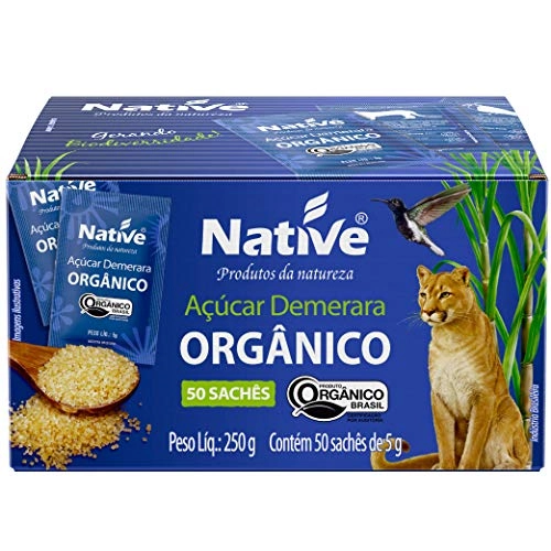 Acucar Org.native 250g Demerara C/50 Saches