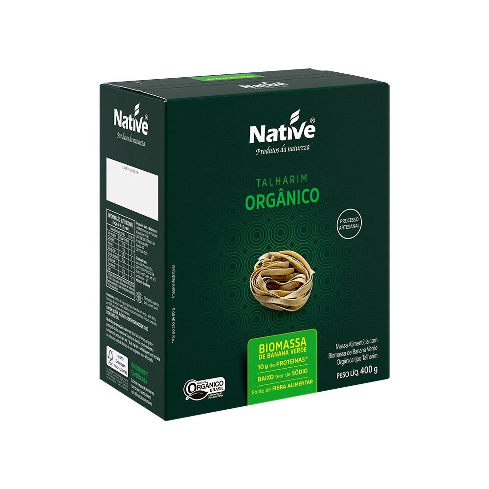 Talharim Native Organico Biomassa 400g