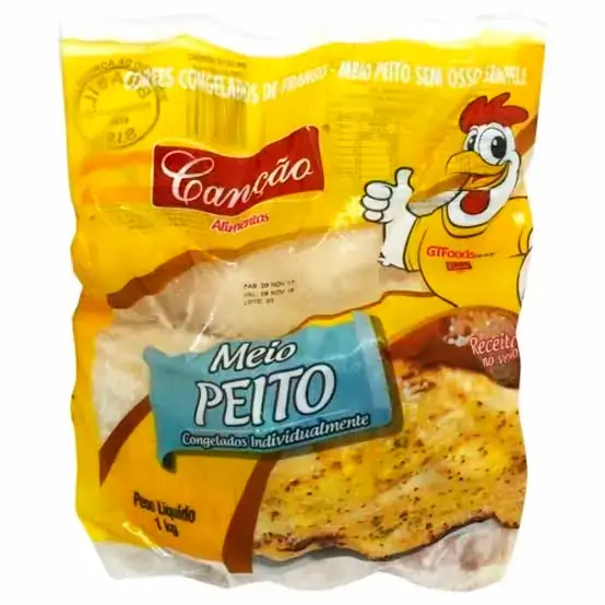 Meio Peito S/ Osso 1kg Congelado