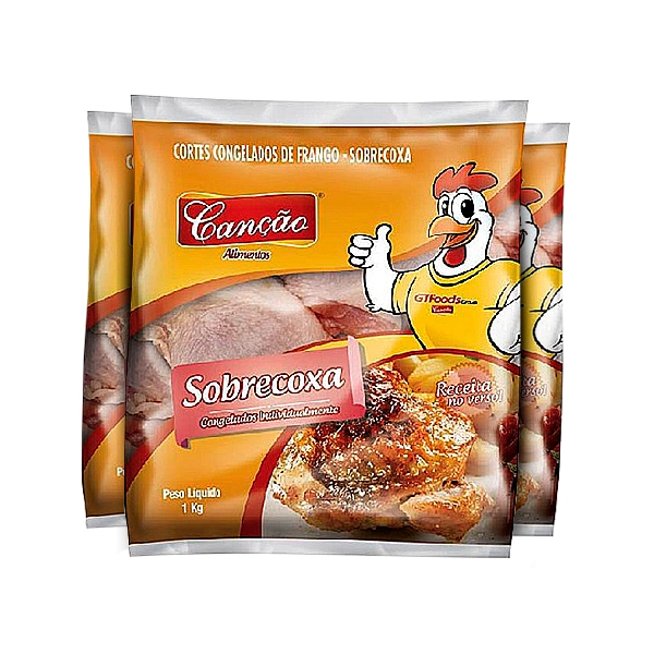 Sobrecoxa Congelada Cancao 1kg