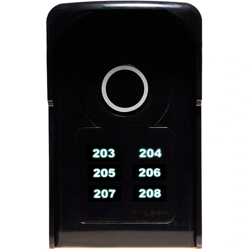 Porteiro Coletivo 06 Pontos Lider Touch Lr5506