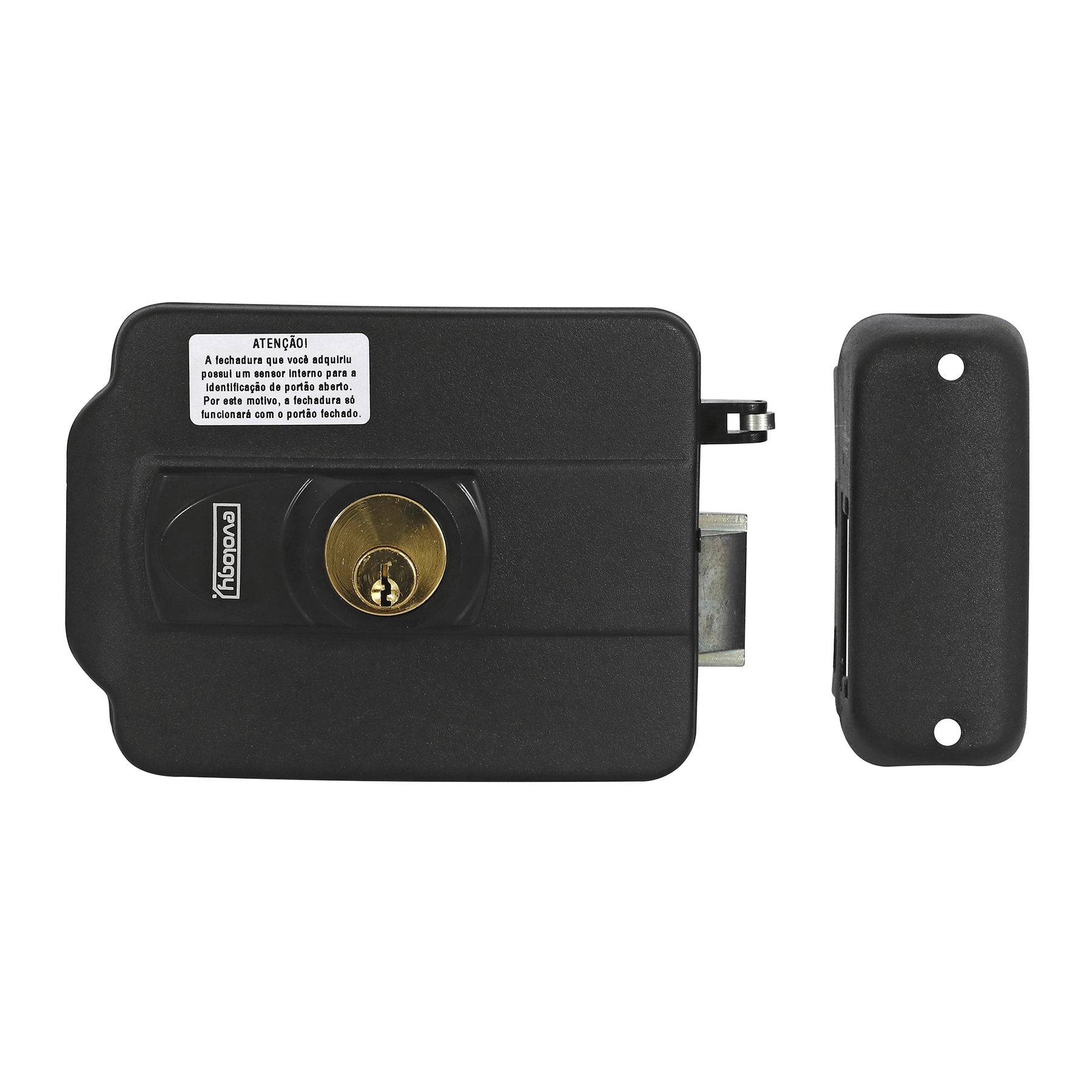 Fechadura Elétrica EV120E Abertura Externa Evology