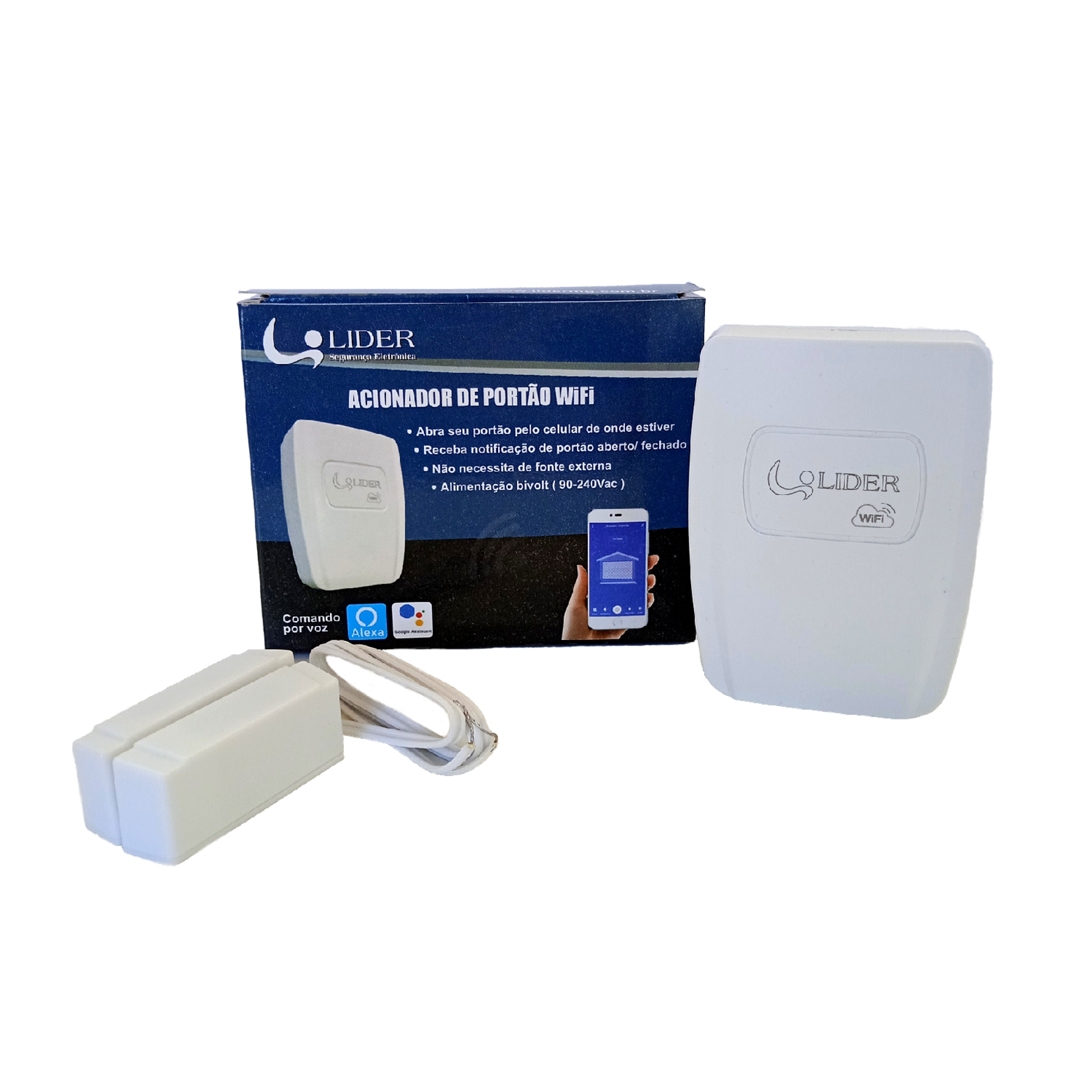 Acionador De Portão Wi Fi IOT100 Líder