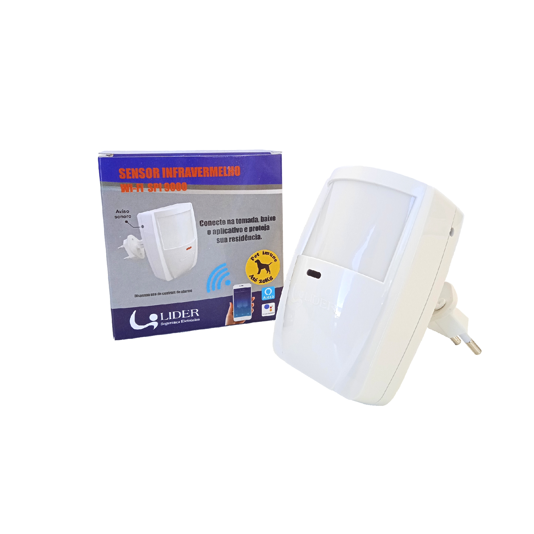 Sensor Infravermelho Wi Fi SPI9000 Lider