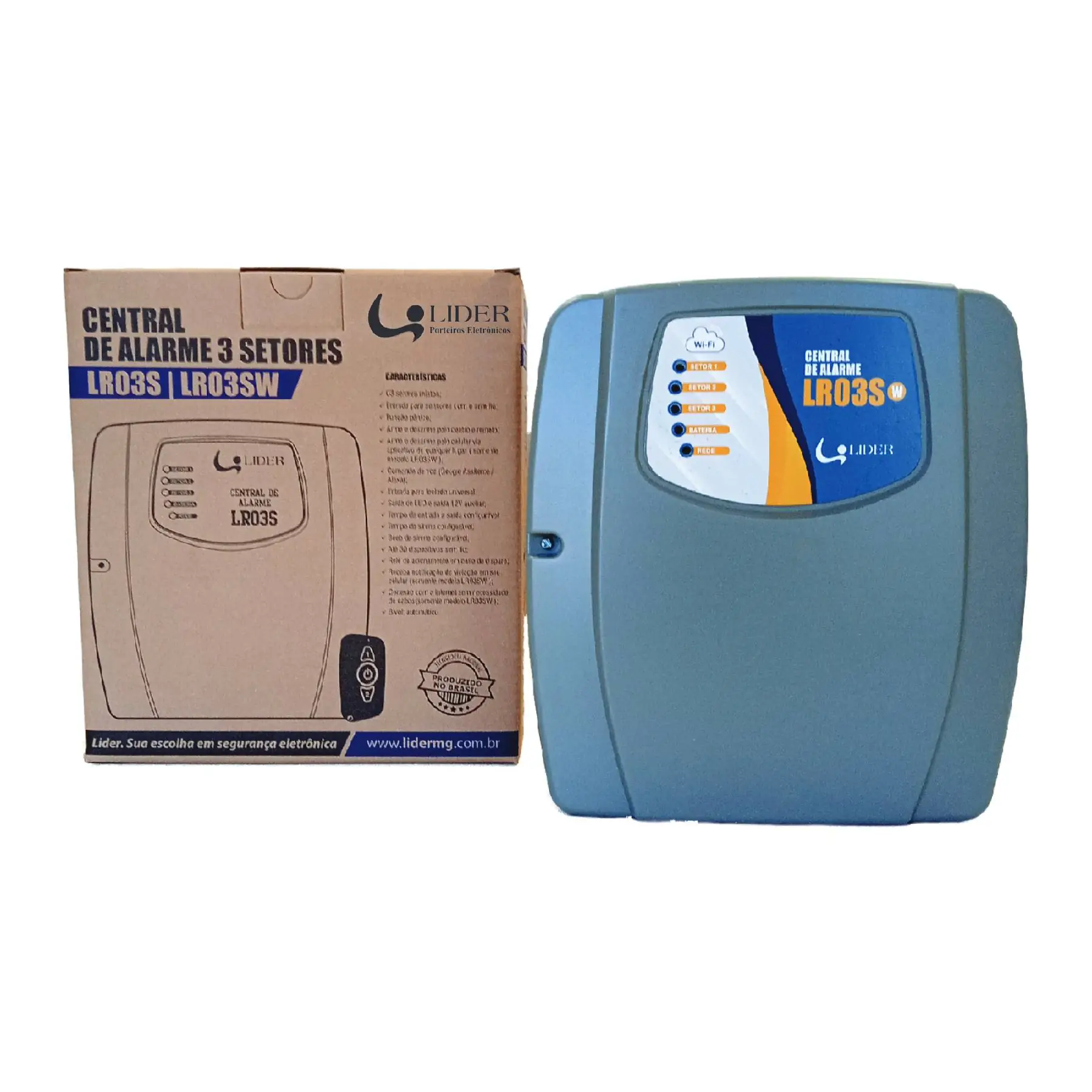 Central de Alarme Wi Fi LR03SW Lider