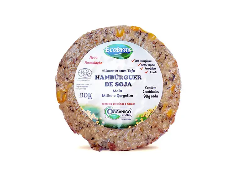 Sojaburguer Ecobras Maia Milho/gergelim