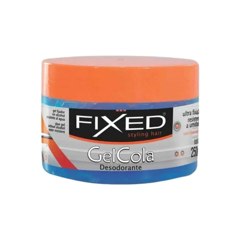 Gel Cola Fixed Azul