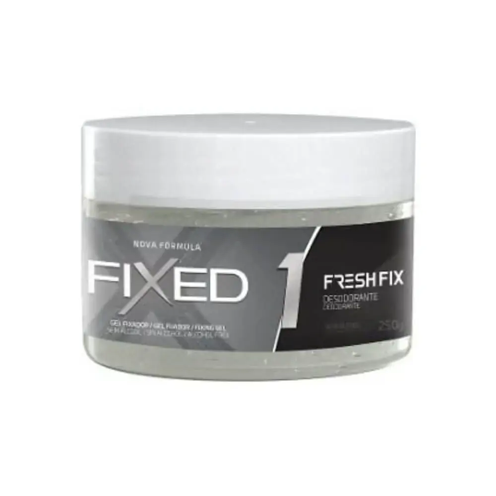 Pote Gel Fixador Incolor Fixed 250g