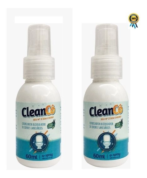 Odoriz Cleanco Spr 60ml Capim Limao