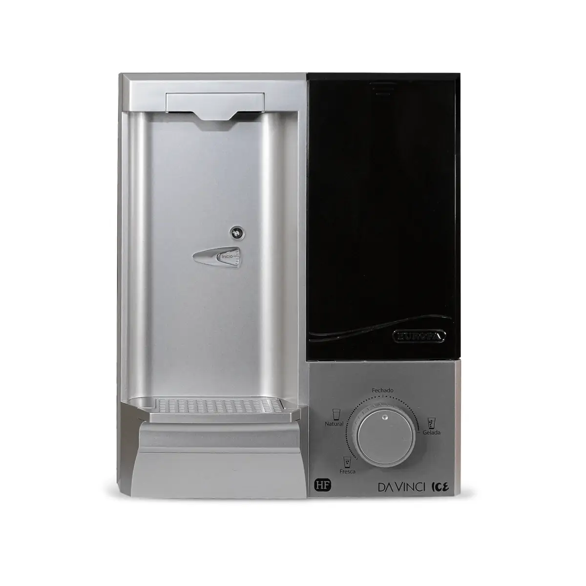 Purificador de Água Gelada Antibacteriano Europa Da Vinci Ice HF Inox - 220 V
