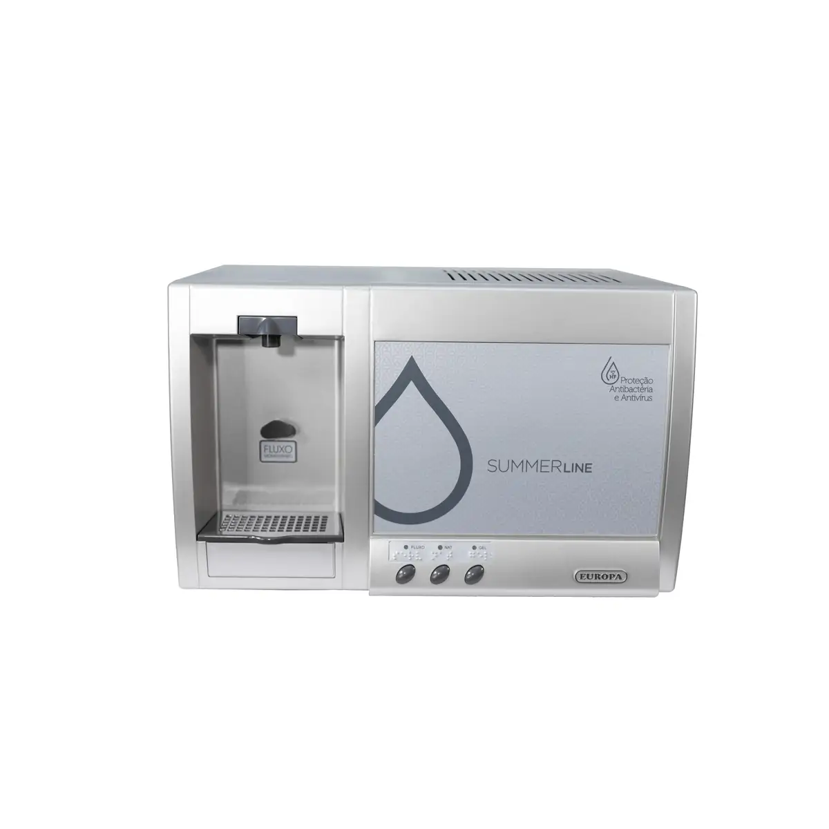 Purificador de Água Europa Summer Line UVLS HF - 127 V - Inox