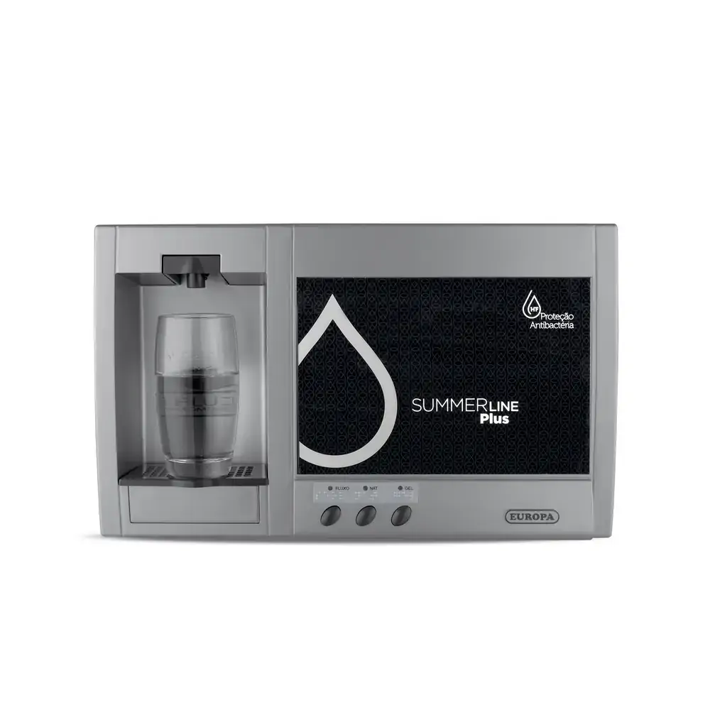 Purificador de água Europa Summer Line Plus HF SEMINOVO - Inox 127V