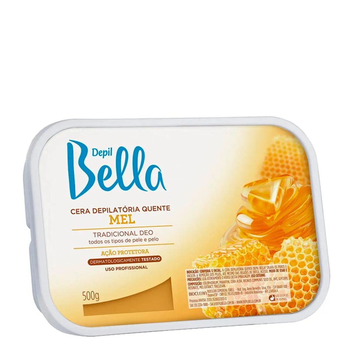 Depil Bella Cera Depilatória Quente Mel 500g
