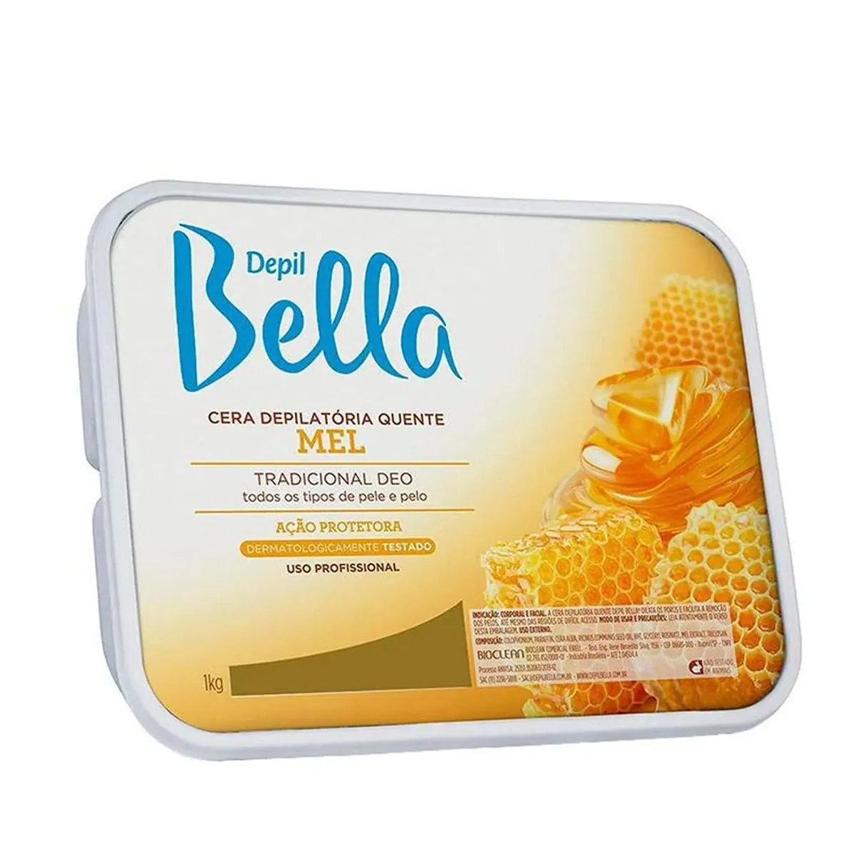 Cera Em Barra Depil Bella Quente Mel De Abelhas 1k
