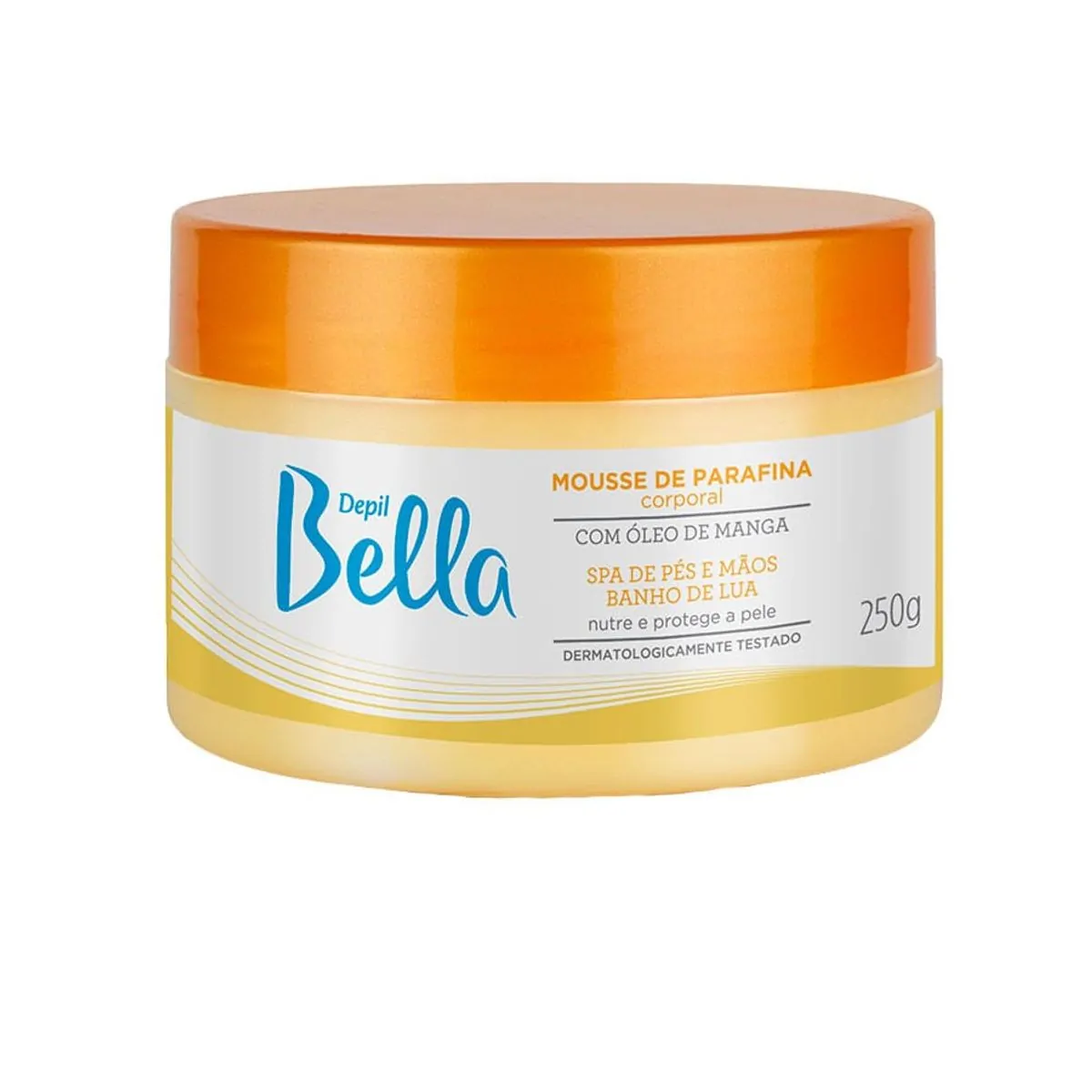 Depil Bella 250g Mousse De Parafina Oleo De Manga
