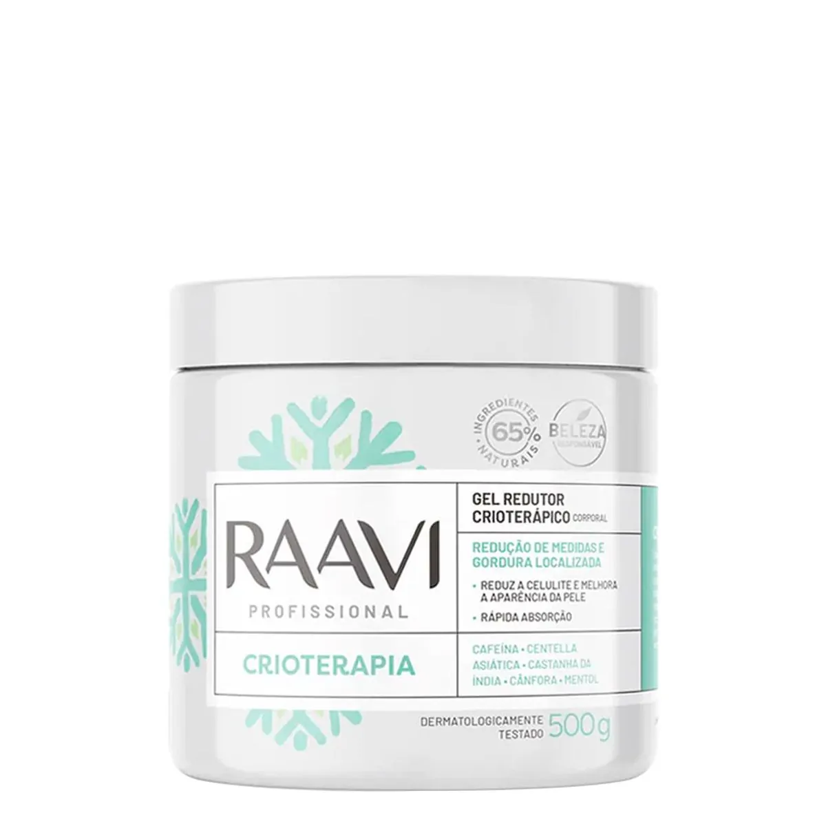 Gel Redutor Crioterápico Raavi 500 g