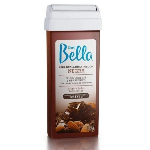Cera Depil Bella Rollon Refil Negra