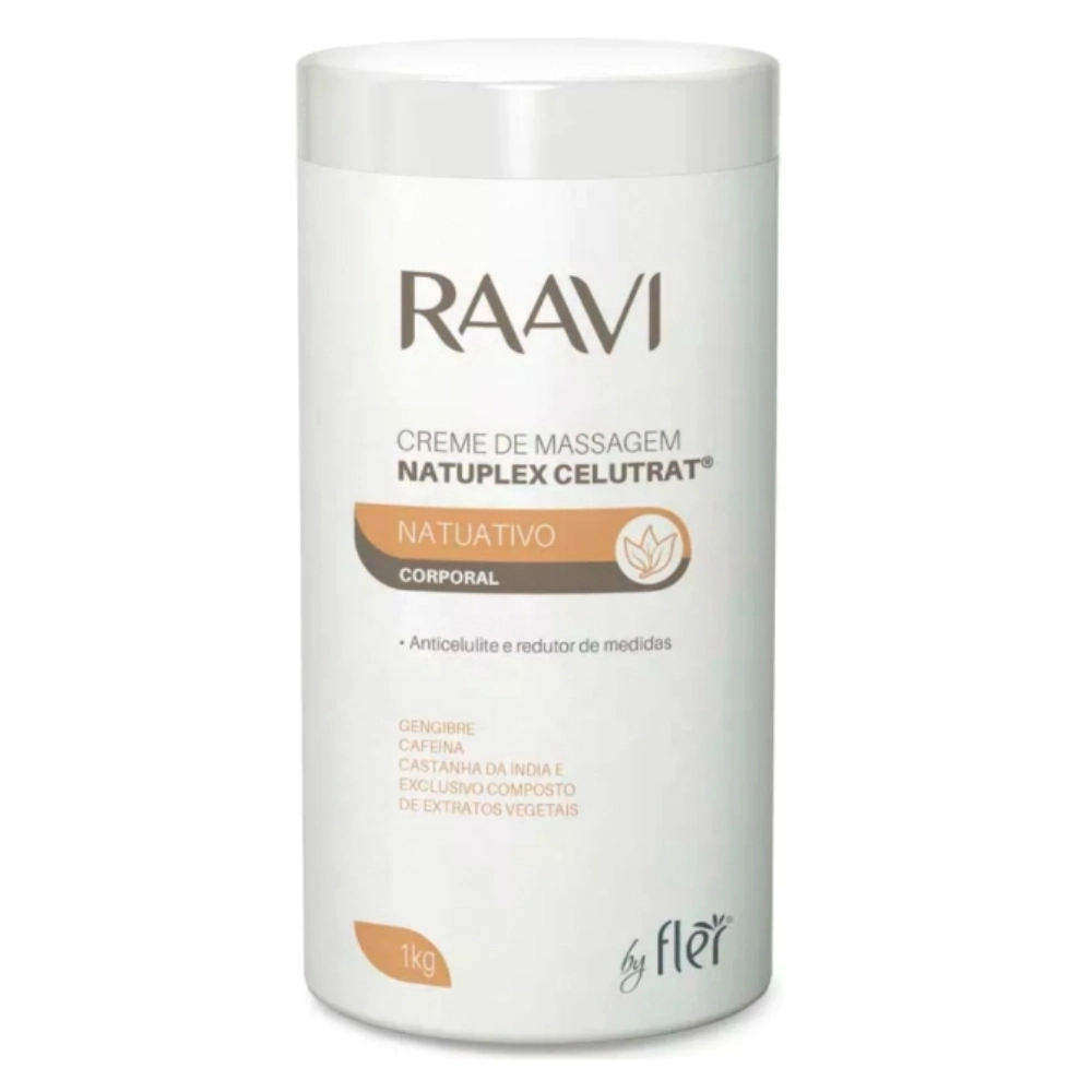 Creme P/massagem Raavi Natuplex Celutrat 1kg