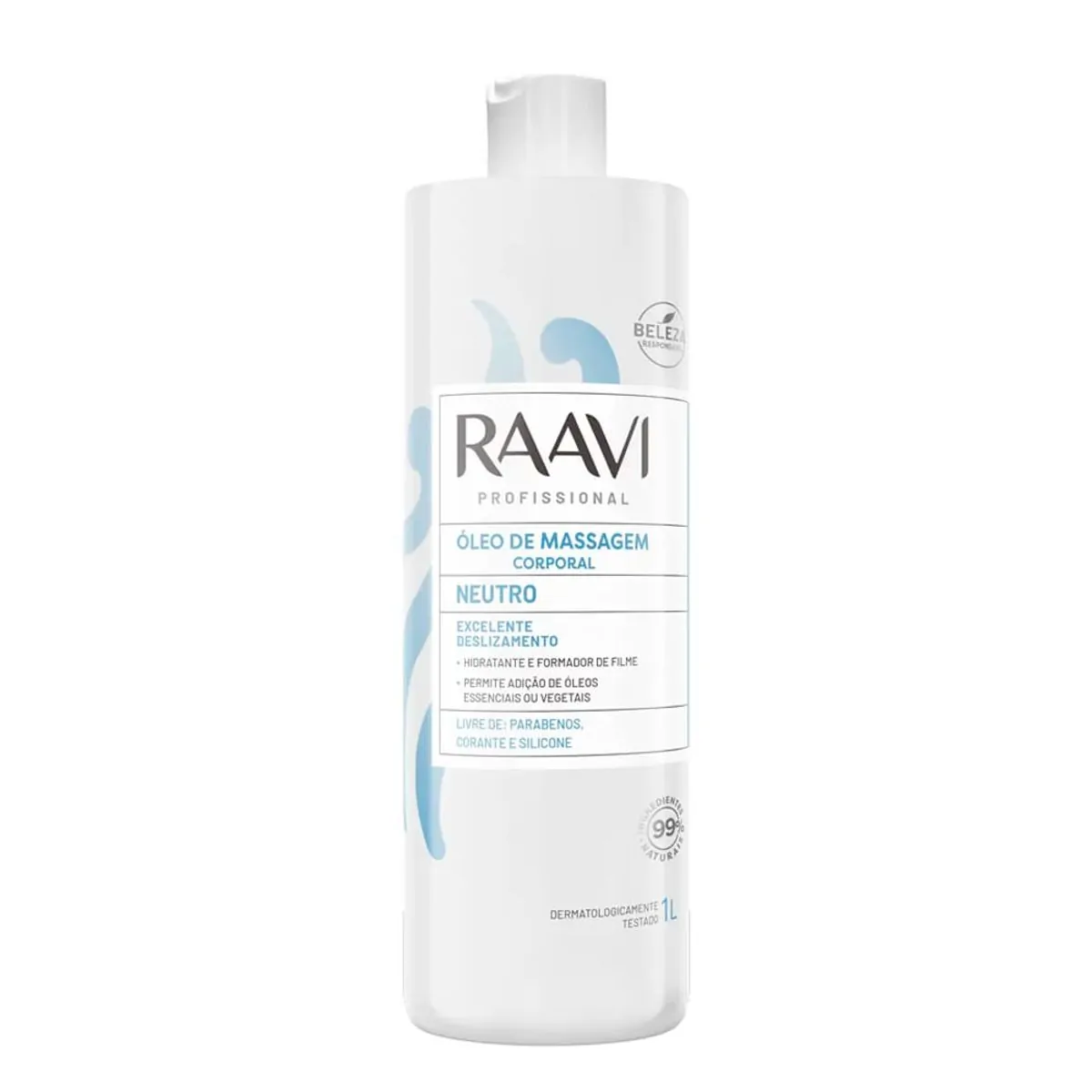 Oleo Corporal Raavi Oleo Para Massagem 1l