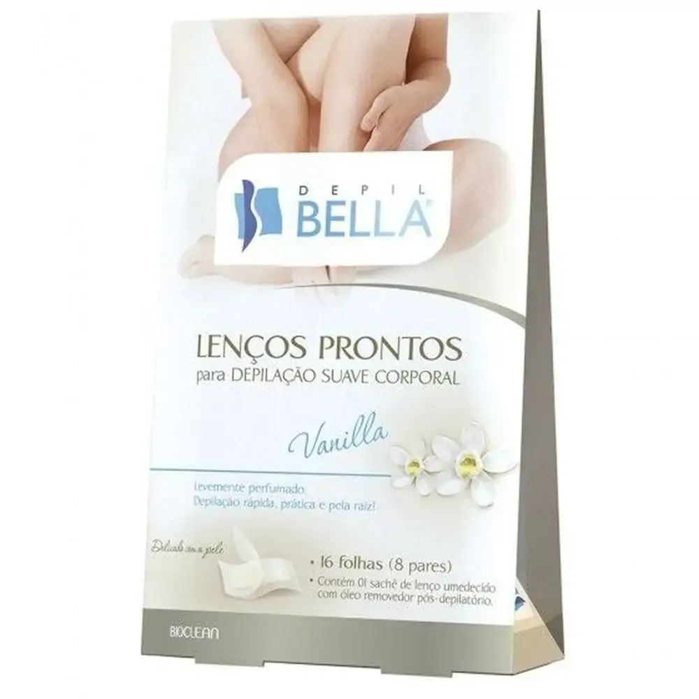 Depil Bella Lencos Prontos Corp C/16 Vanilla
