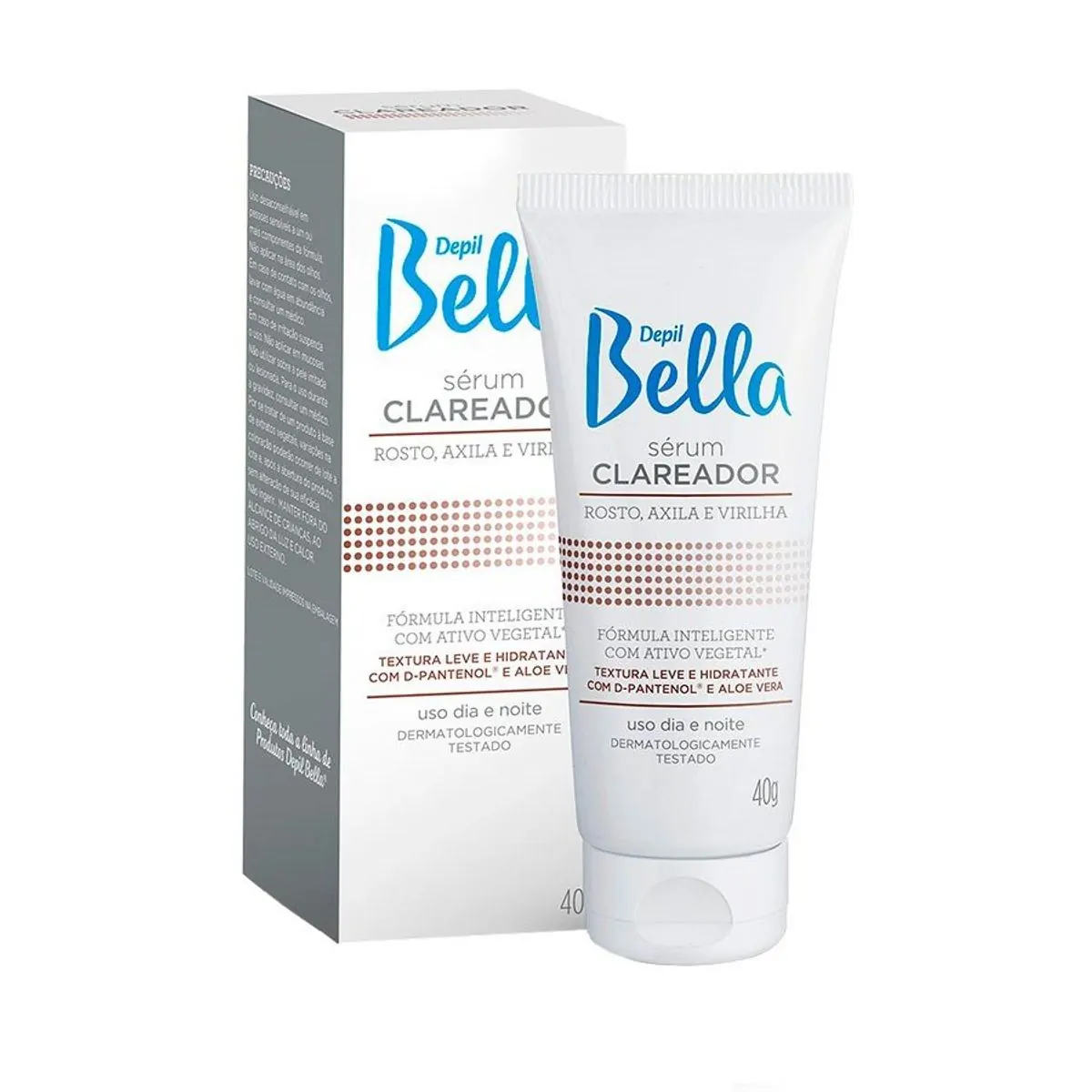 Depil Bella Serum Clareador 40g Rosto/axila/vir