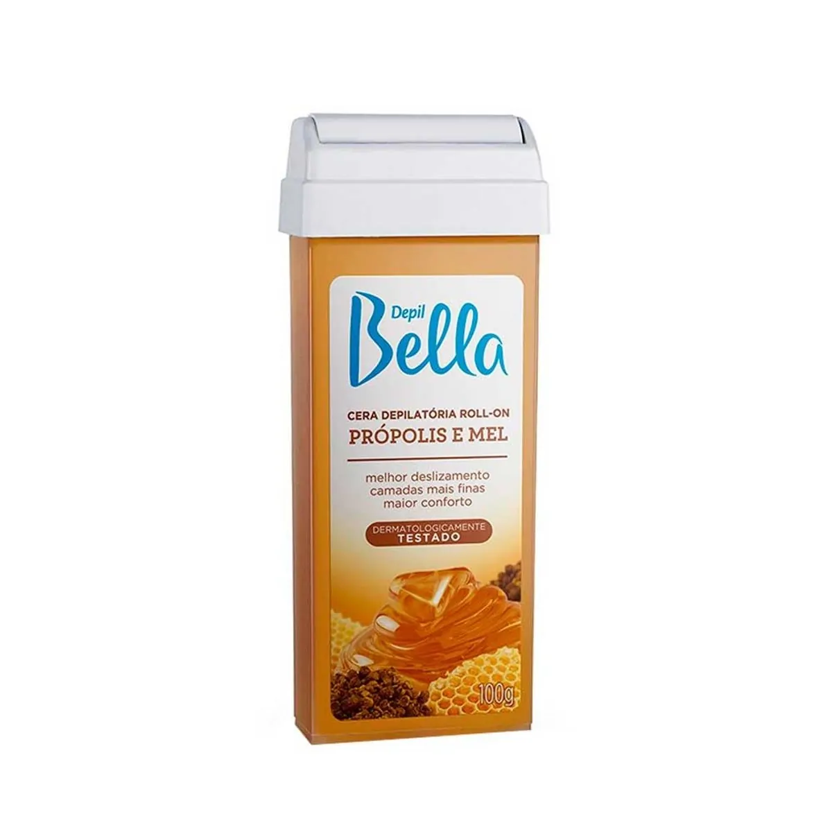 Cera Roll On Propolis E Mel 100g Depil Bella