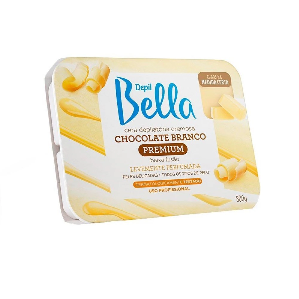 Depil Bella Cera Quente 800g Branco Deo
