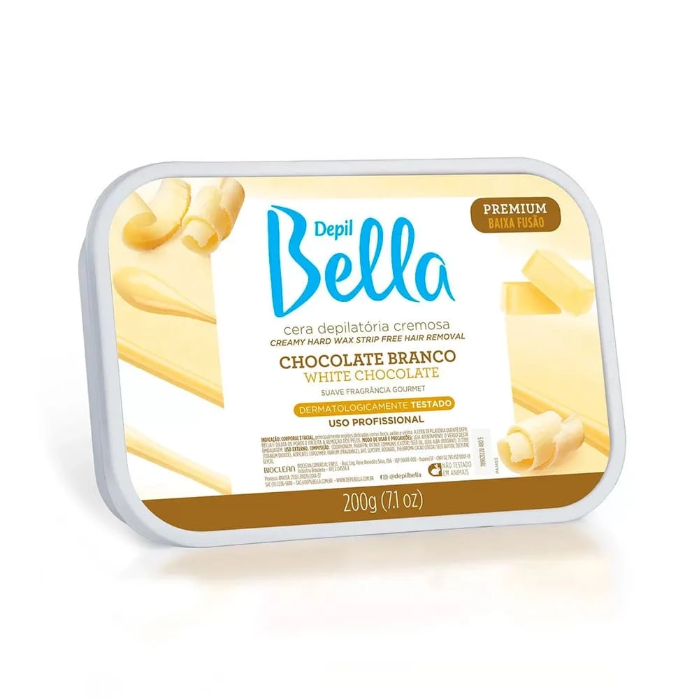Cera Dep.depil Bella Chocolate Bco 200g