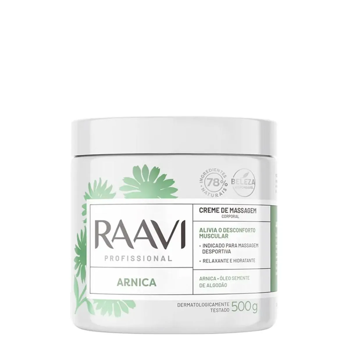 Raavi Cr Mass Corp 500g Arnica